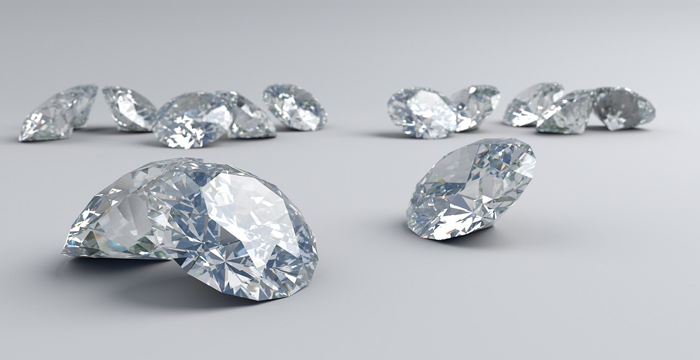 Edelsteine, z.B. Anlagediamanten